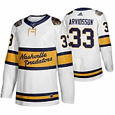 Predators 33 Viktor Arvidsson White 2020 Winter Classic Adidas Jersey,baseball caps,new era cap wholesale,wholesale hats